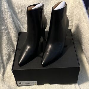 Naturalizer 27 Edit Sleek Black Ankle Booties - Maya Size 11